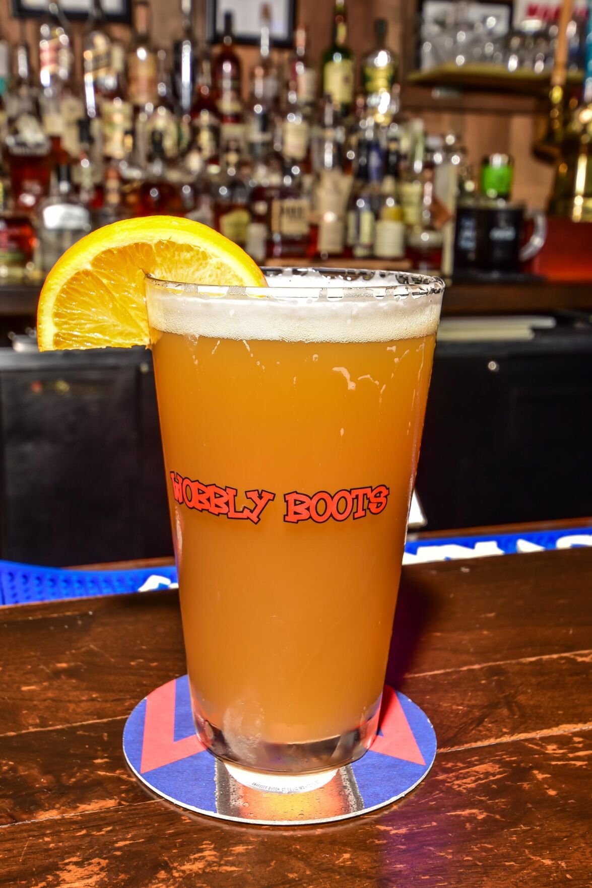 Blue Moon Beer - Wobbly Boots